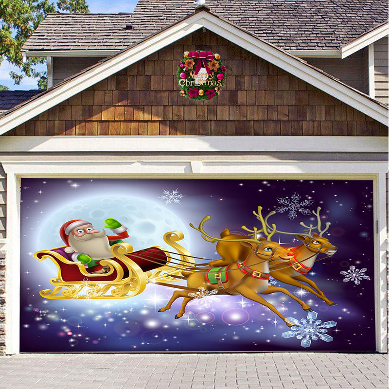 JollyRidez™ – Décoration de porte de garage