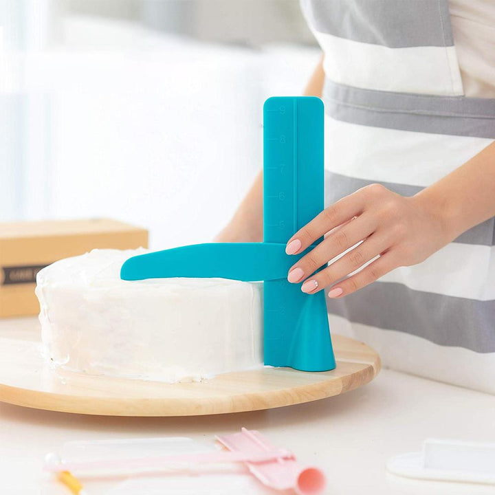 CakeCrafter - Spatule à gâteau réglable et lisseuse
