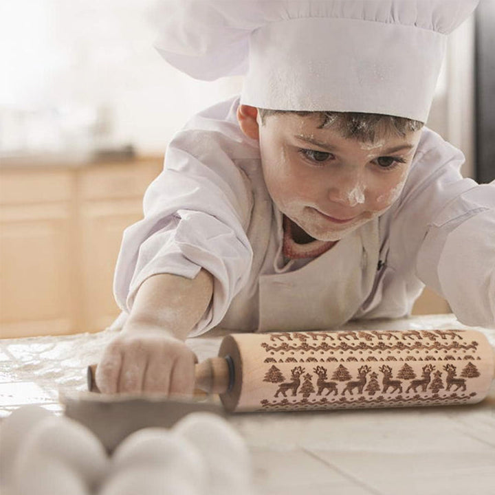 ChristmasRoller™ - Rouleau à pâtisserie de Noël pour biscuits [Dernier jour de réduction]