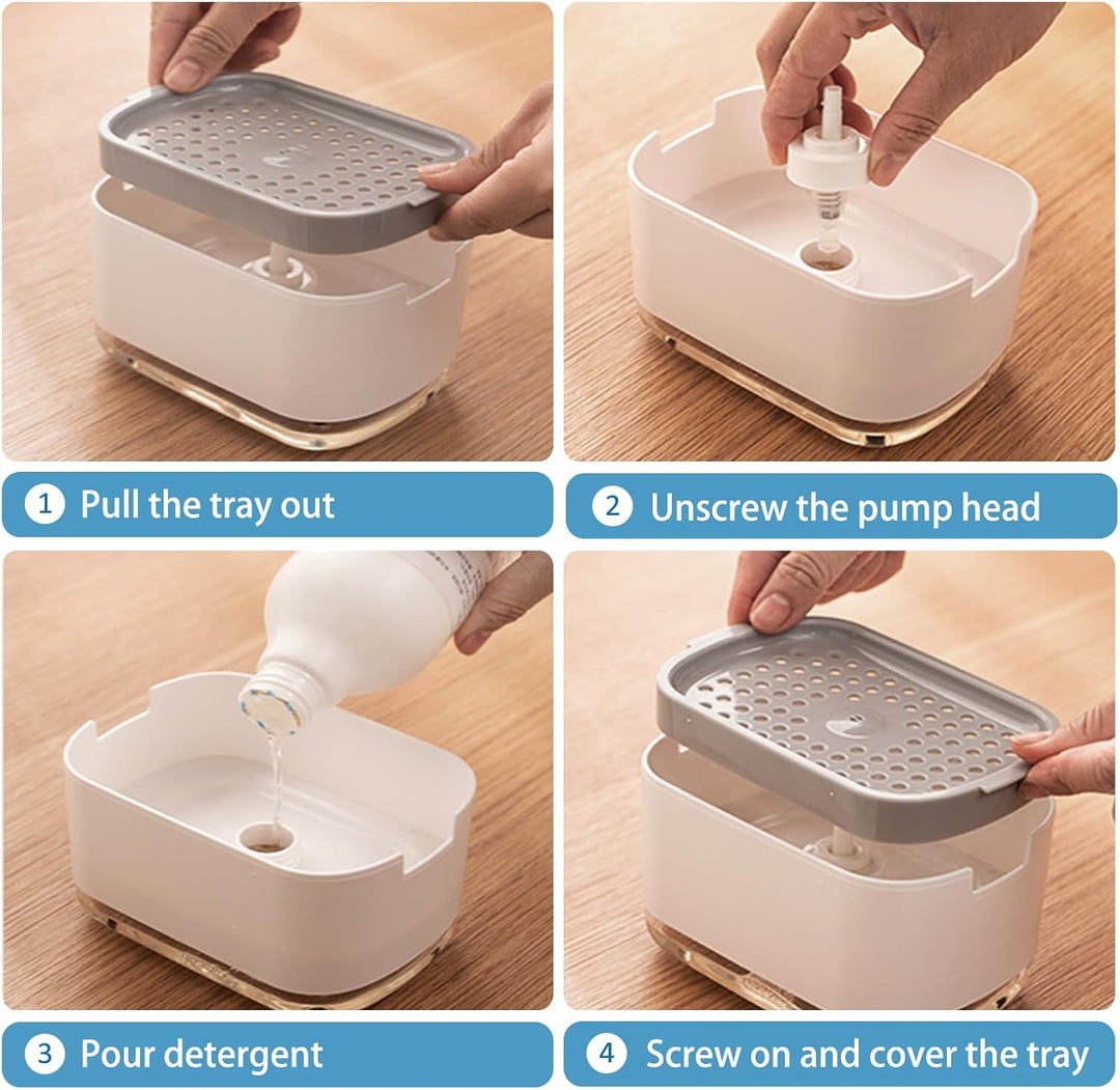 SoapEase – Des mains propres, une cuisine propre, d'une simple pression !