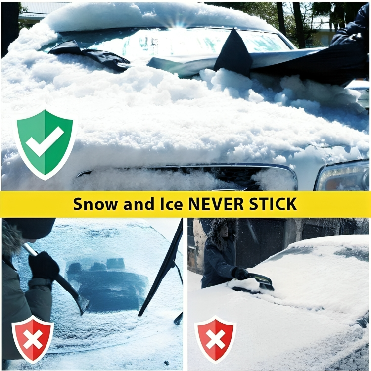 IceCover - Couverture de pare-brise pour voiture contre le gel