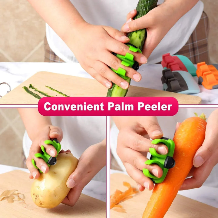2+2 GRATUIT | PeelRing - Ensemble de pelage de légumes pour les doigts