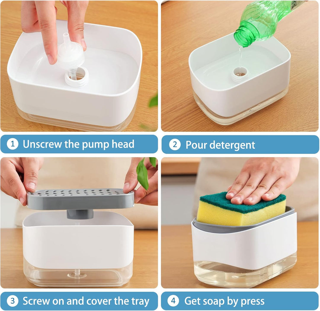 SoapEase – Des mains propres, une cuisine propre, d'une simple pression !