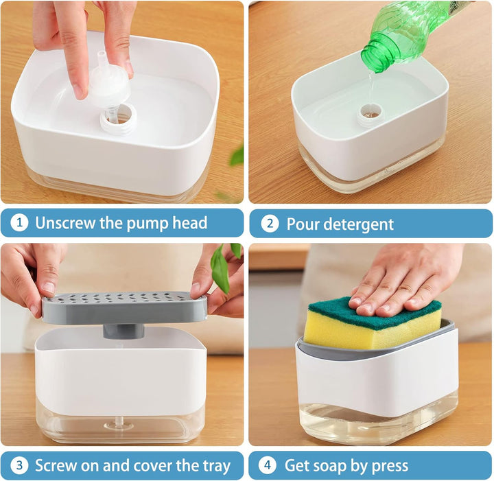 SoapEase – Des mains propres, une cuisine propre, d'une simple pression !