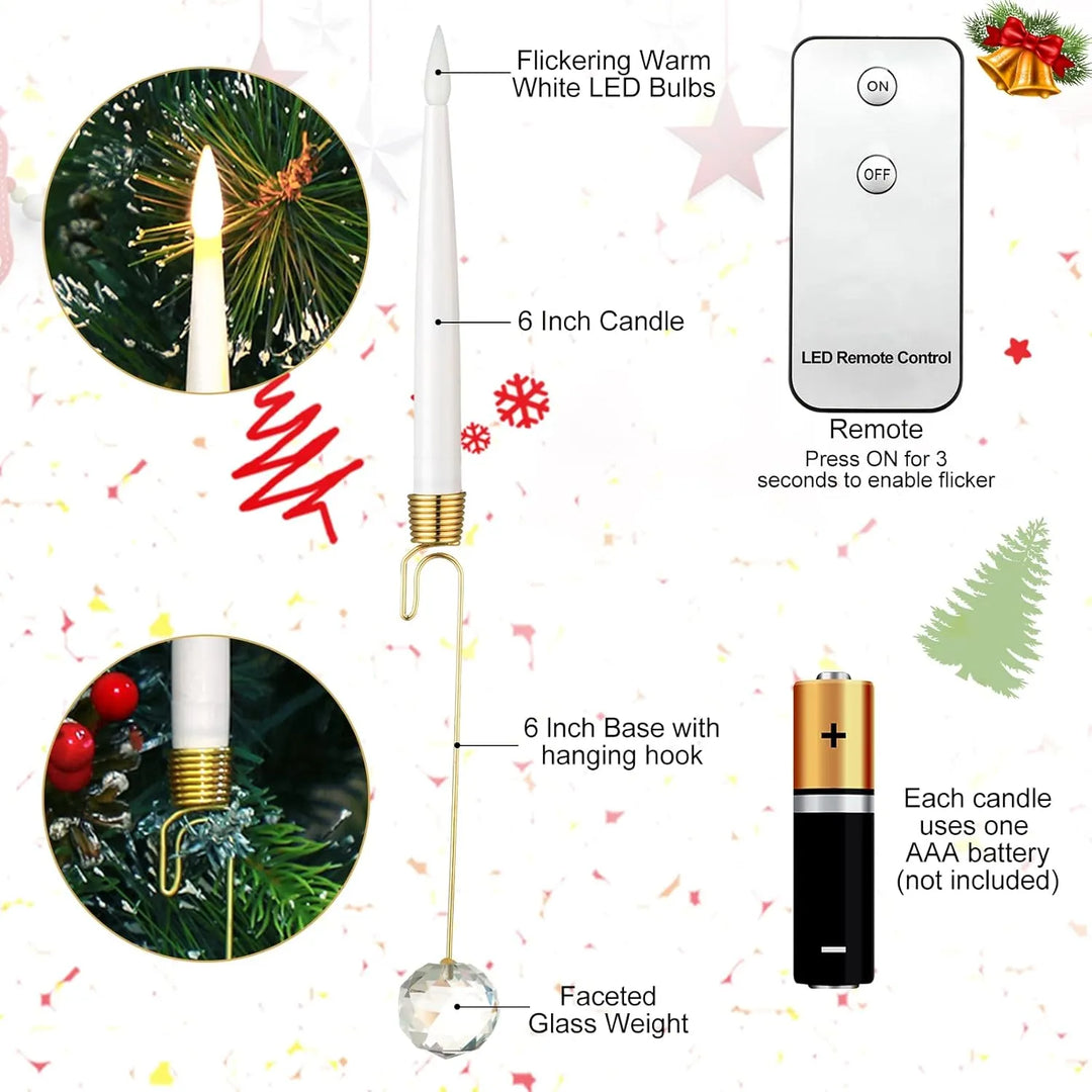 GlowMatic™ – Bougies LED télécommandées