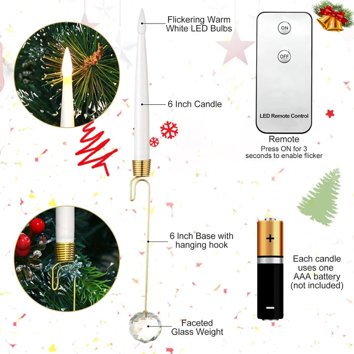 GlowMatic™ – Bougies LED télécommandées