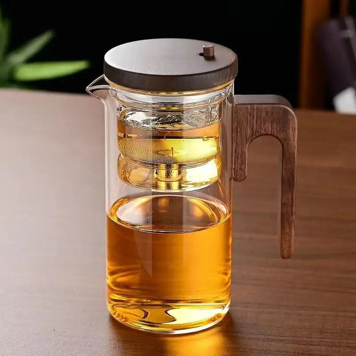 Tealuxe - Théière élégante en verre avec infuseur