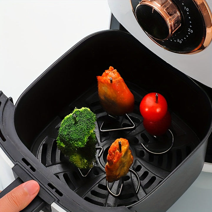 5+5 GRATUIT | GrillElevate – Les brochettes en acier inoxydable pour un barbecue uniforme et parfait