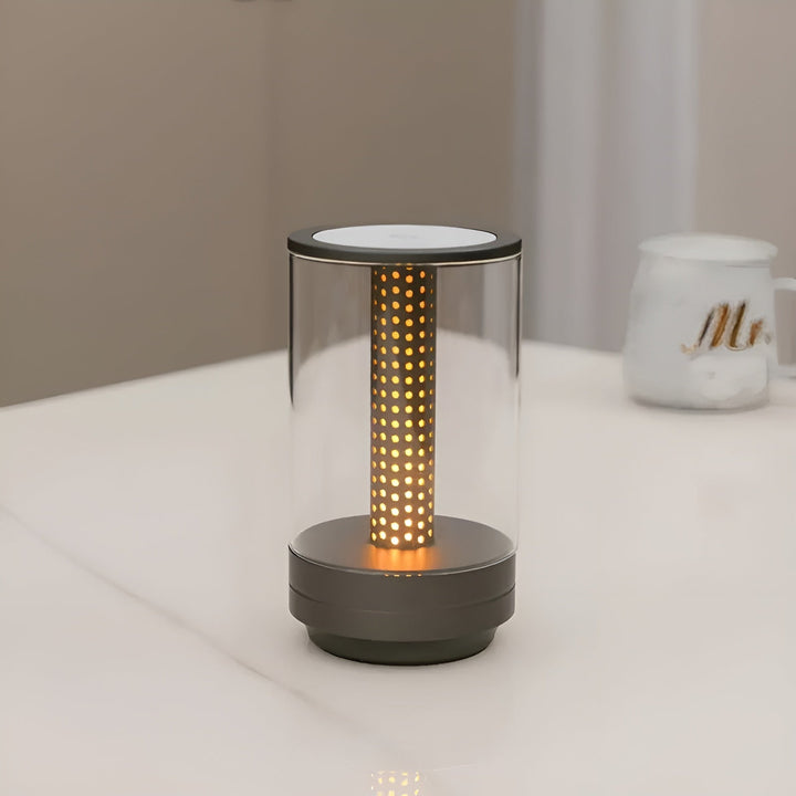 Lampe de table LED LumiHex | 3 modes de lumière & contrôle tactile | Modulaire & rechargeable | Noir/Gris/Or/Orange