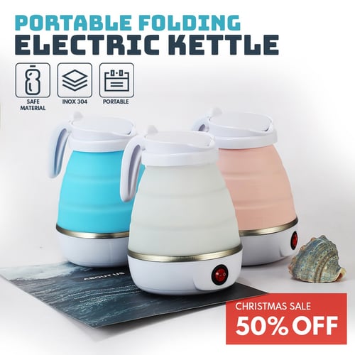 PortableHeat - Bouilloire électrique pliable et portable