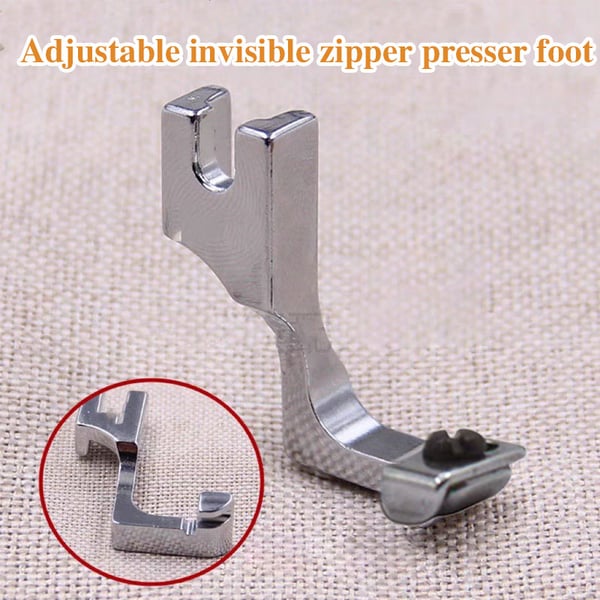 1+1 GRATUIT | ZipFlex - Pied de fermeture éclair réglable pour machine à coudre
