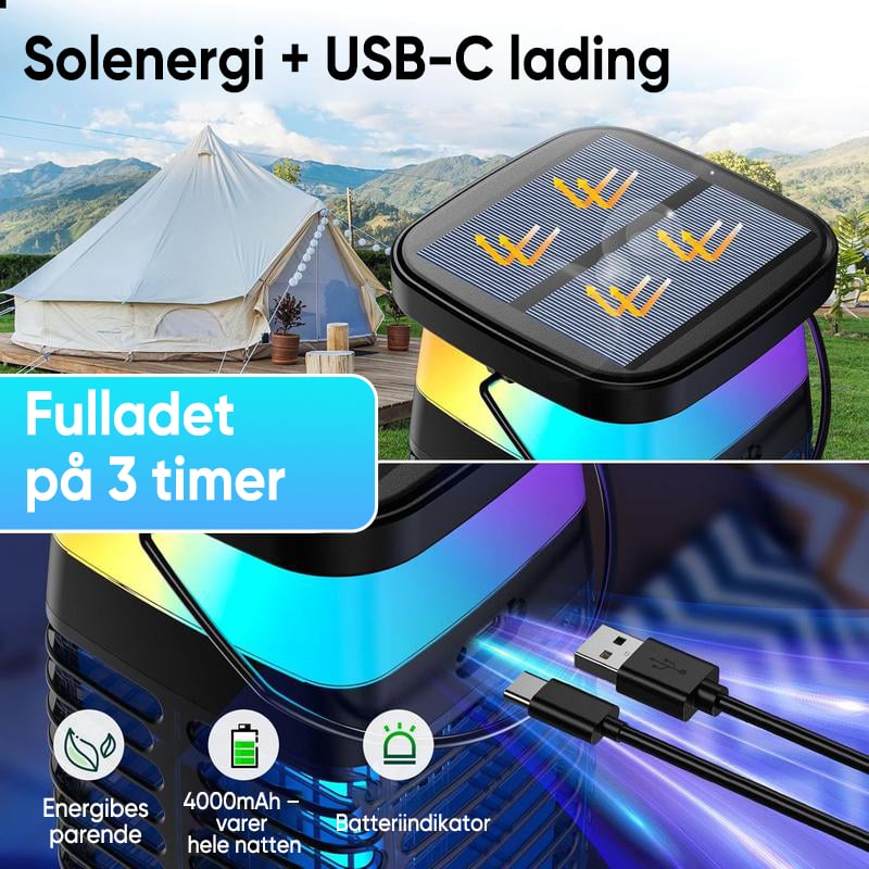 SolaTrap – Piège à moustiques solaire !