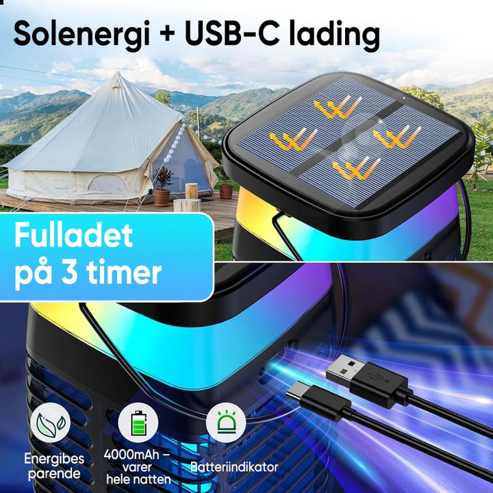 SolaTrap – Piège à moustiques solaire !