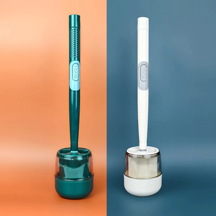 ScrubEase - Brosse de toilette flexible pour un nettoyage précis et facile