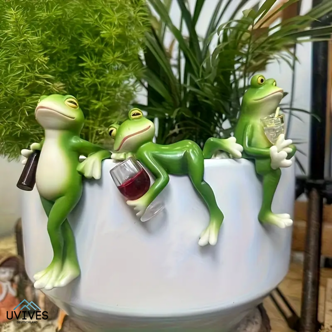 FrogWhimsy – La décoration espiègle pour pots et jardins !