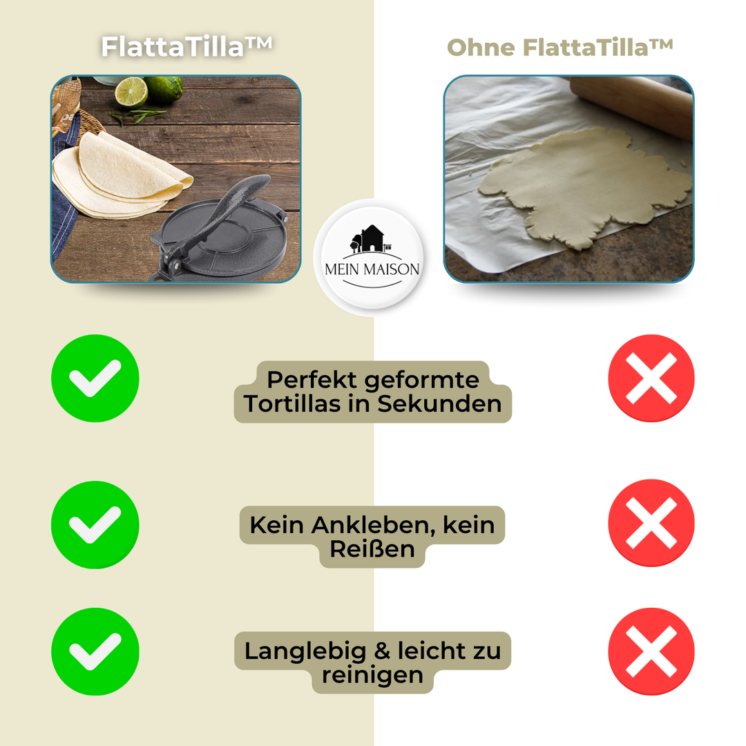 FlattaTilla - Préparez des tortillas en un rien de temps