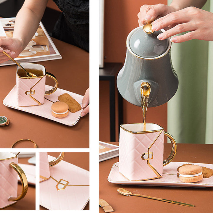 BagMug - Tasse créative 320 ML en forme de sac à main