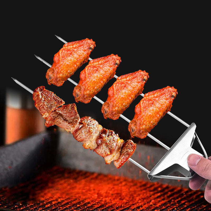 1+1 GRATUIT | GrillTwist™ – Des brochettes parfaitement grillées en quelques secondes
