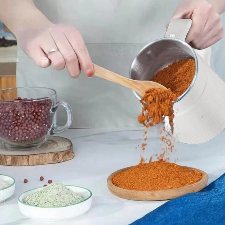 Kornelia Moulin à céréales électrique pour la maison | Farine fraîche d'un simple bouton | Compact & Puissant