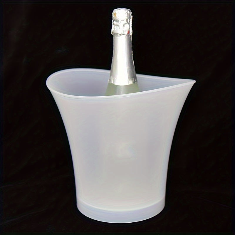 LumiChill Seau à Glace LED | Seau de 5L | Fonctionne sur Batterie | Décoration de Fête & Événement