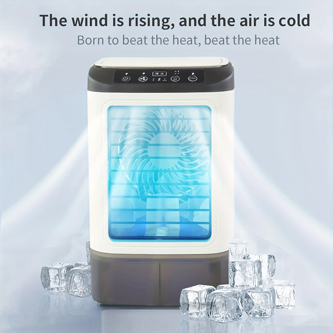 Climatiseur Mini Portable Coolivy | Alimenté par USB | Avec réservoir d'eau et humidification de l'air | Compact et mobile
