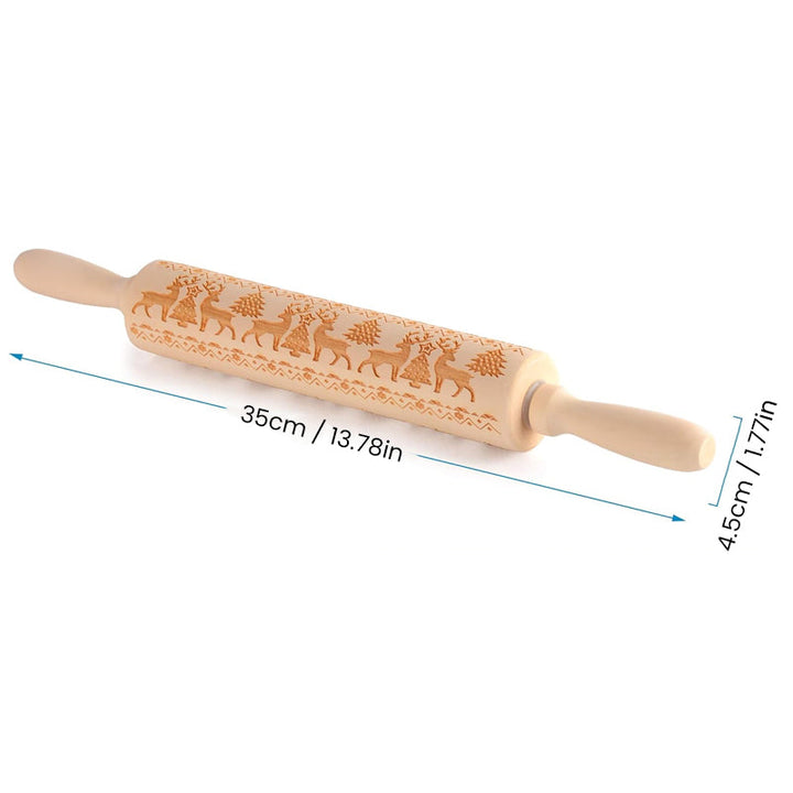 ChristmasRoller™ - Rouleau à pâtisserie de Noël pour biscuits [Dernier jour de réduction]