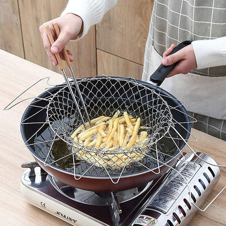 1+1 GRATUIT | FlexiChef Duo – Panier de cuisine multifonctionnel pour cuire, frémir et égoutter