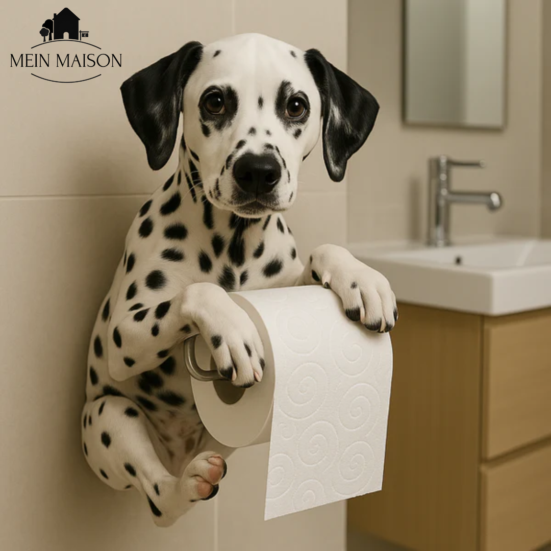 PawRoll – Le porte-papier toilette au charme animal!