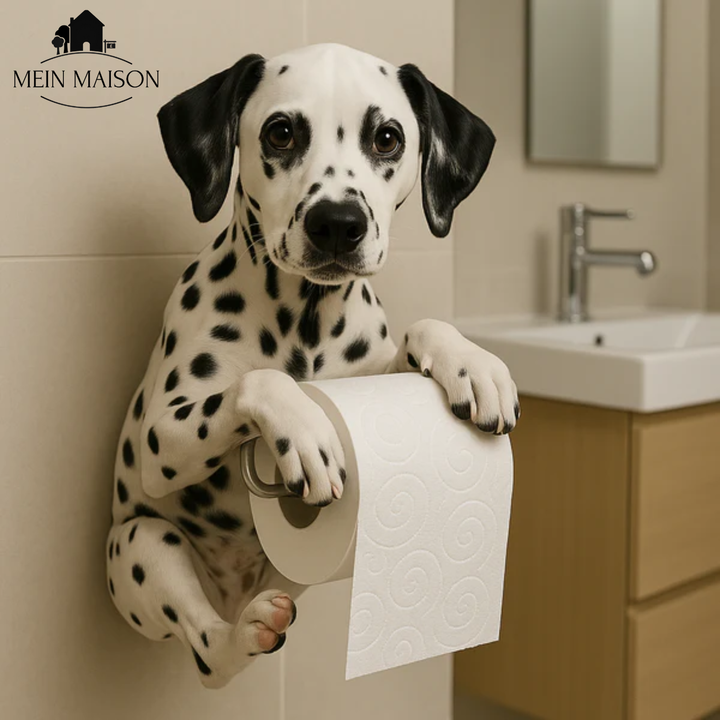 PawRoll – Le porte-papier toilette au charme animal!