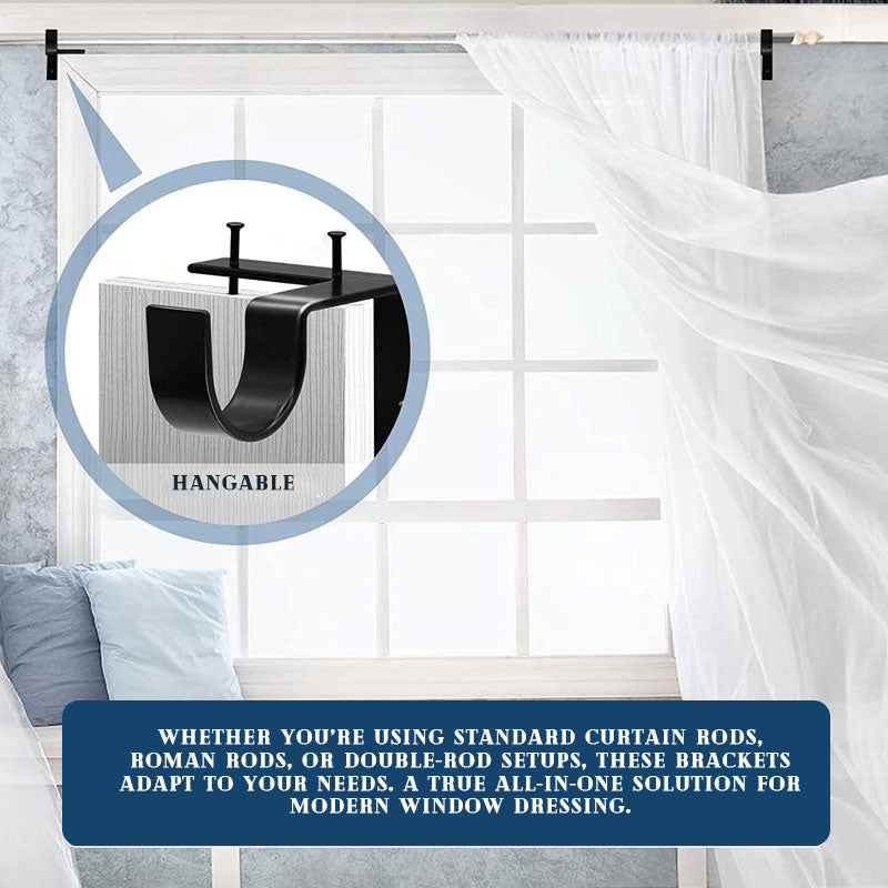 2+2 GRATUIT | EasyCurtain – Installer des rideaux sans percer ni endommager