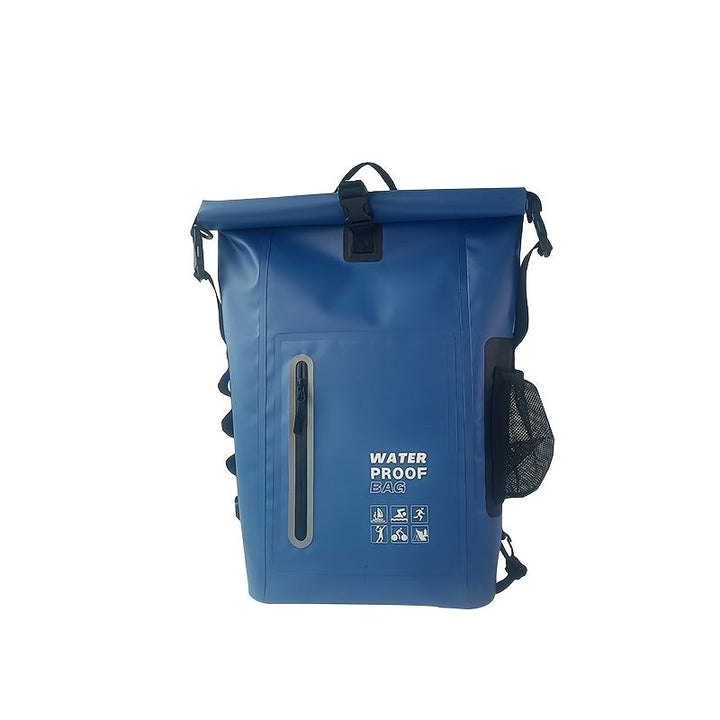DryTrek Sac à dos de plein air étanche 25L | Rolltop avec fermeture à clip | Design robuste | Parfait pour le kayak, la randonnée et la plage