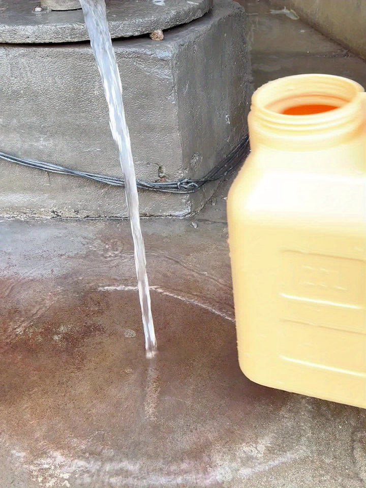 AquaTrek Conteneur d'eau extérieur avec distributeur | Compact & Portable | Avec support à savon | Idéal pour le camping & les voyages