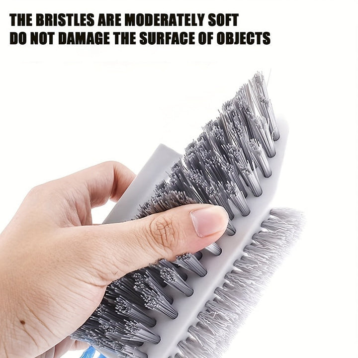 Scrubello Brosse à joints et à sols 2-en-1 | Ergonomique & Robuste | Pour cuisine, salle de bain & espaces de vie