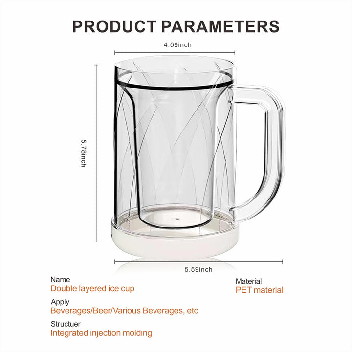 2+1 GRATUIT | FrostyMug – Gardez vos boissons glacées et fraîches plus longtemps !