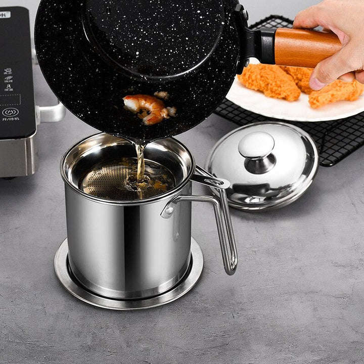 GreaseGuard – Réutilisation multiple de l'huile de cuisson et économies