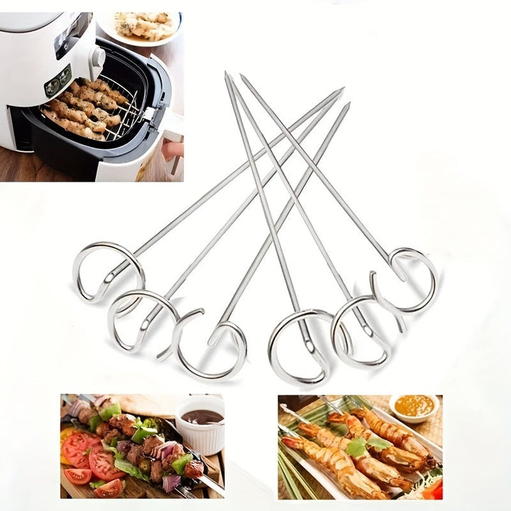 5+5 GRATUIT | GrillElevate – Les brochettes en acier inoxydable pour un barbecue uniforme et parfait