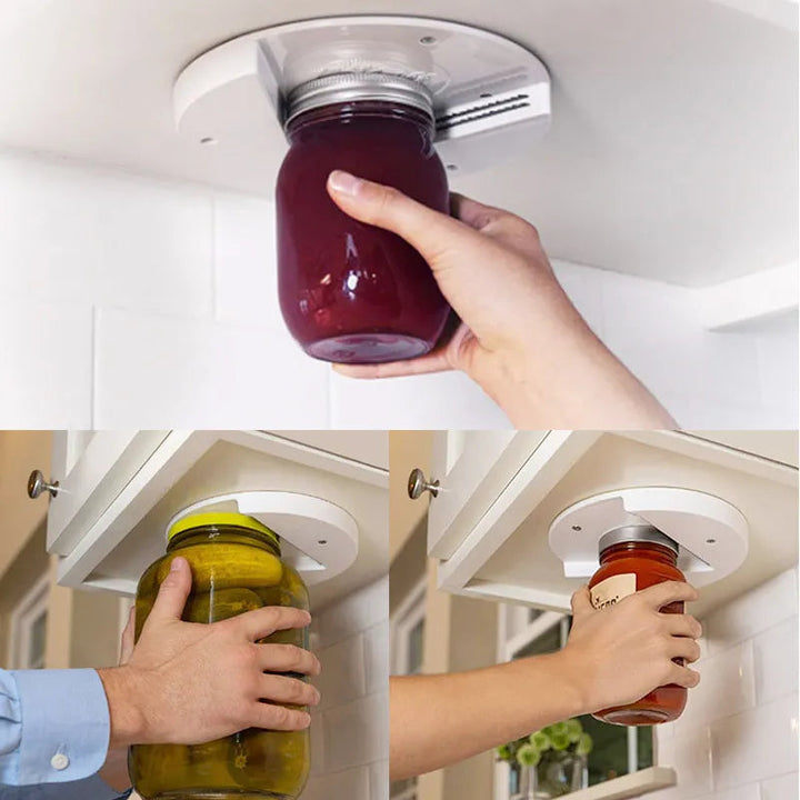 TwistJar - Ouvre-bocaux pour usage sous le comptoir