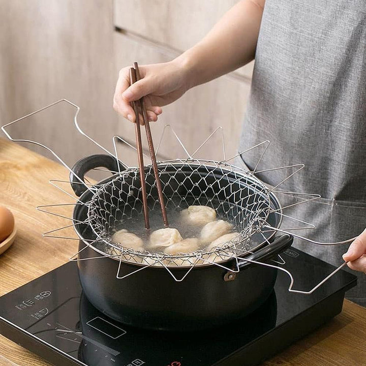 1+1 GRATUIT | FlexiChef Duo – Panier de cuisine multifonctionnel pour cuire, frémir et égoutter