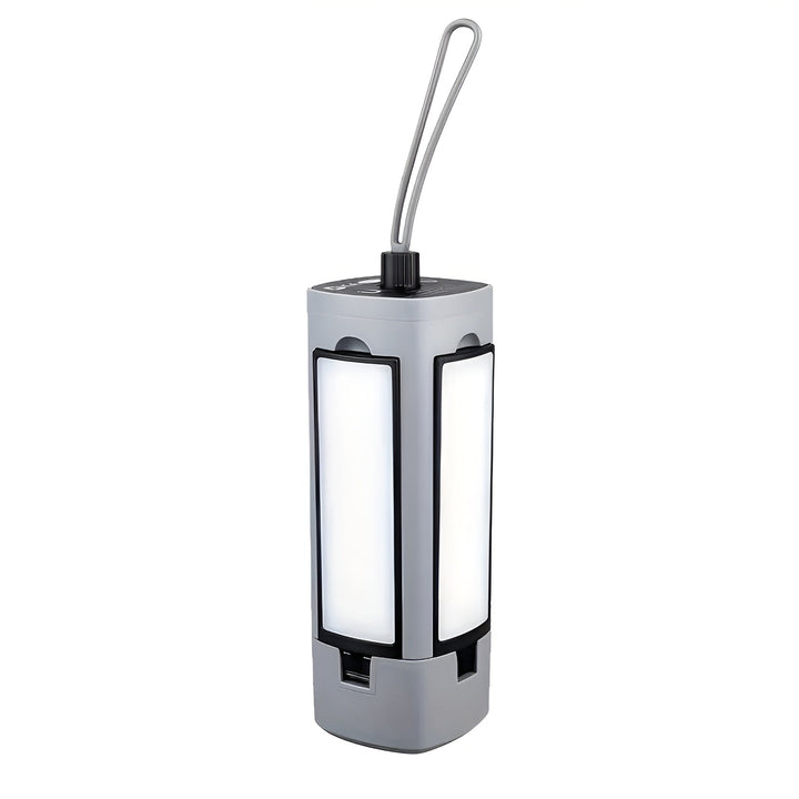 Lixmodo Lampe de Camping LED | Charge USB & Rotation à 360° | Pliable & Résistante aux Intempéries | Rechargeable | Compacte