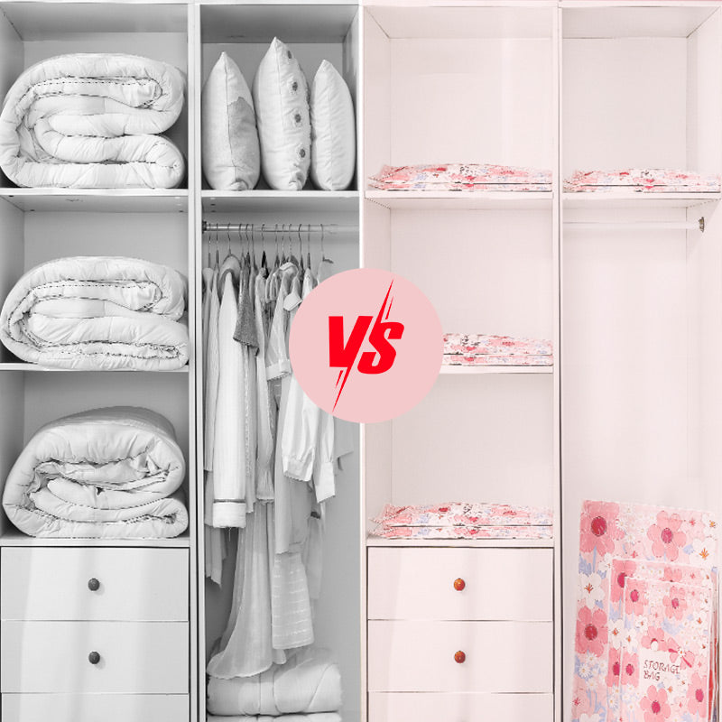 AirTight – Gagnez 75 % d'espace supplémentaire dans votre garde-robe en quelques minutes