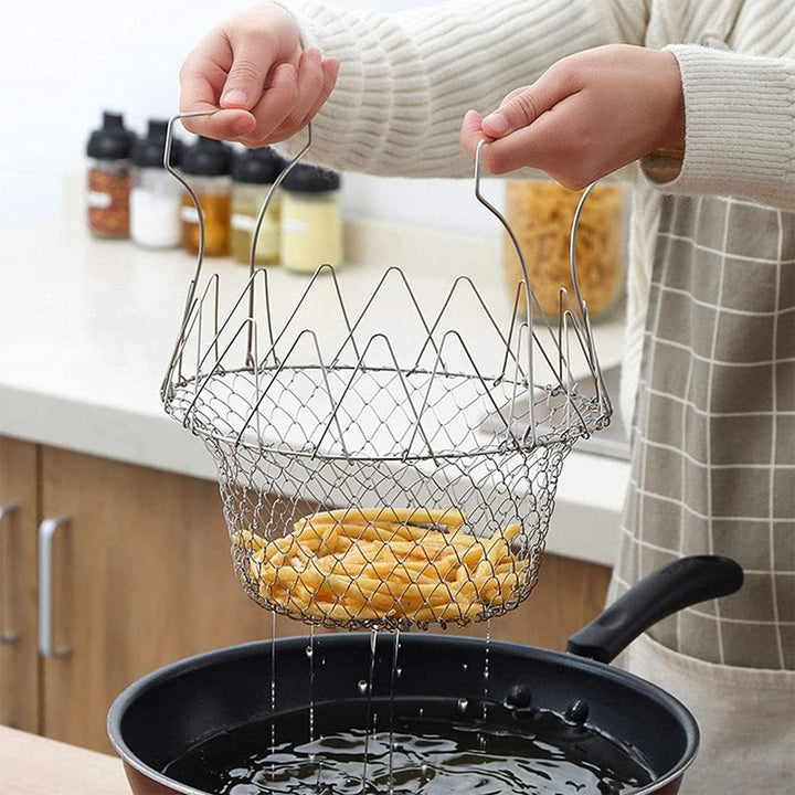 1+1 GRATUIT | FlexiChef Duo – Panier de cuisine multifonctionnel pour cuire, frémir et égoutter