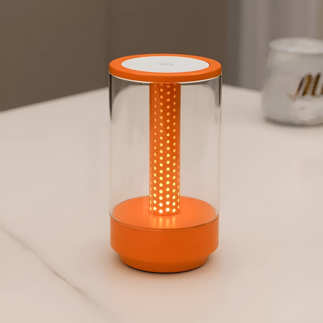Lampe de table LED LumiHex | 3 modes de lumière & contrôle tactile | Modulaire & rechargeable | Noir/Gris/Or/Orange