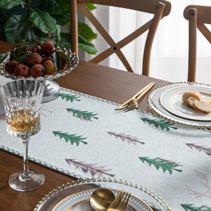 XmasTreeFest - Chemin de table de sapin de Noël avec