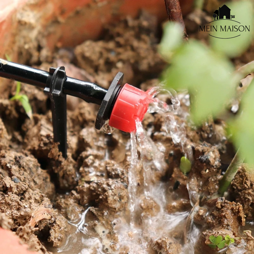 AquaDrip – Irrigation goutte à goutte simplifiée (ensemble de 100)