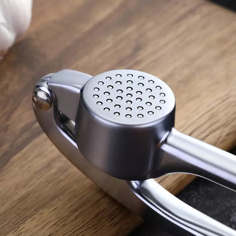 Presse-Ail - Presse-ail en acier inoxydable avec poignée ergonomique