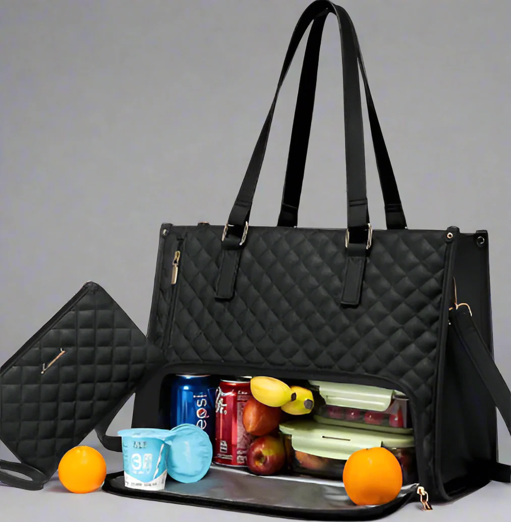 LunchLuxe – Élégance et fonctionnalité dans un seul sac !