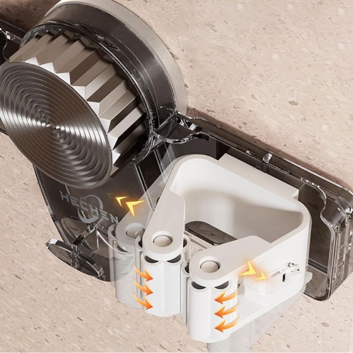 1+1 GRATUIT | GripMate – Maintien sûr pour balais et serpillières sans perçage
