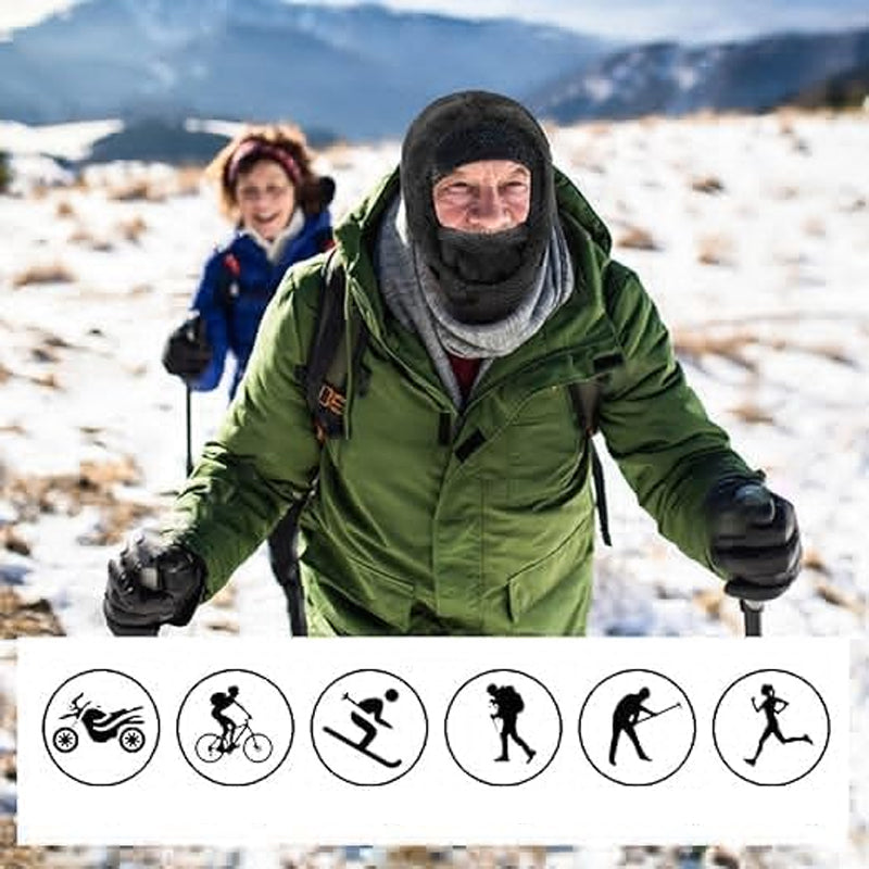 ArcticCloak - Fleece extensible et personnalisable pour une protection ultime du visage !