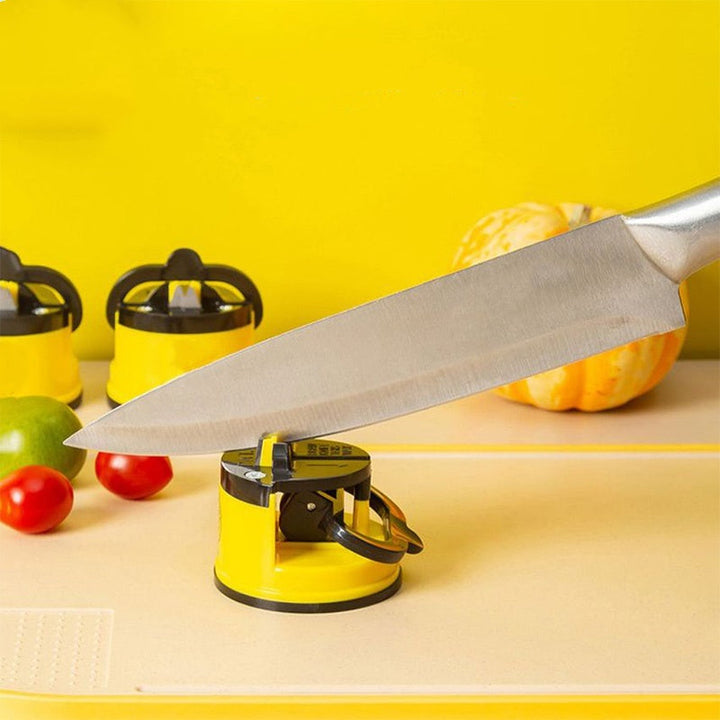 1+1 GRATUIT | SharpMate – Aiguiseur de couteaux compact avec ventouse !