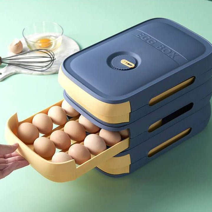 EggSlide – Gardez vos œufs frais et toujours à portée de main !